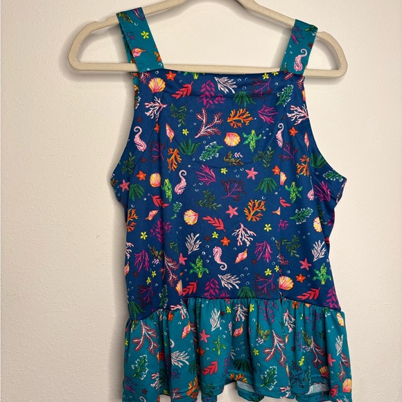 Cuddl Duds Blue ocean theme Pajama Set - Picture 9 of 10